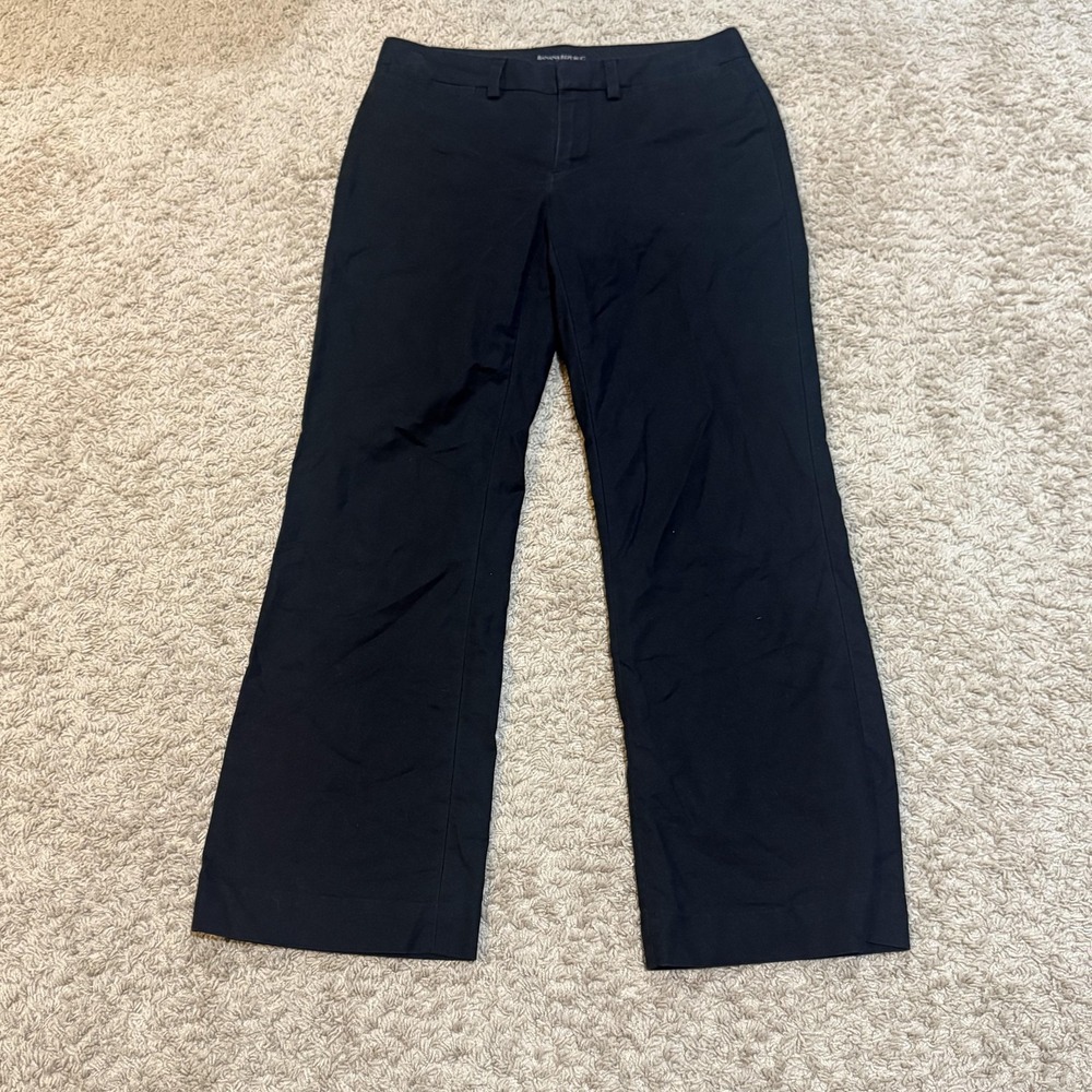 Banana Republic Midnight Black Trousers